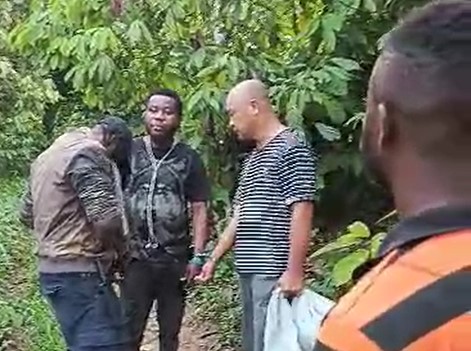 Chinese, 5 Ghanaian illegal miners arrested for destroying Zoar Mining’s 50-acre concession