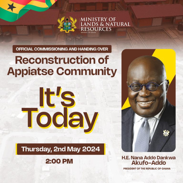 Prez Akufo-Addo to commission 120 housing units at Appiatse